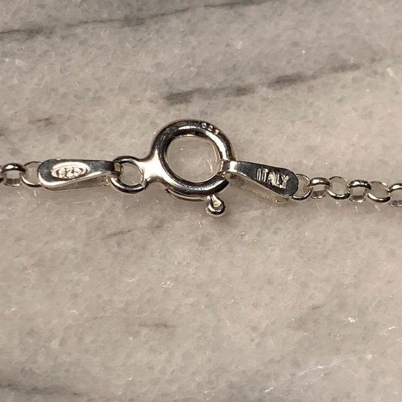 Sterling Silver “Faith” Pendant with Cross on 18” Chain - Picture 2 of 3
